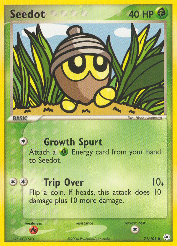 Seedot — illustrated card