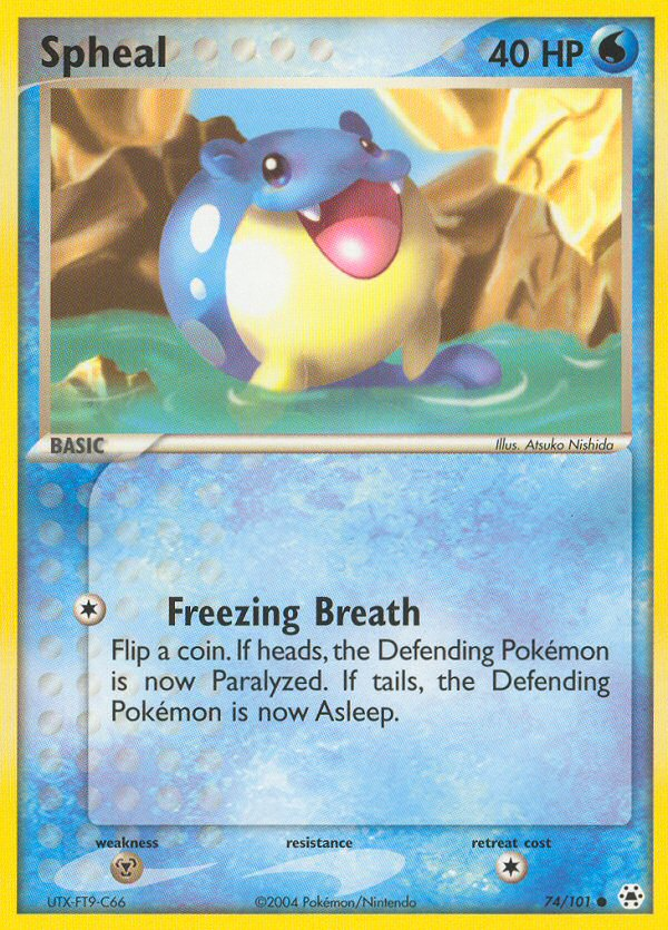 Spheal — illustrated card