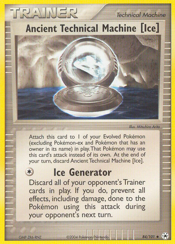 Ancient Technical Machine [Ice] — illustrated card