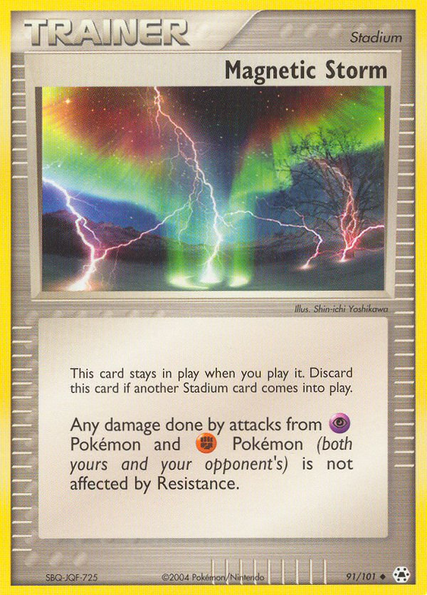 Magnetic Storm — illustrated card