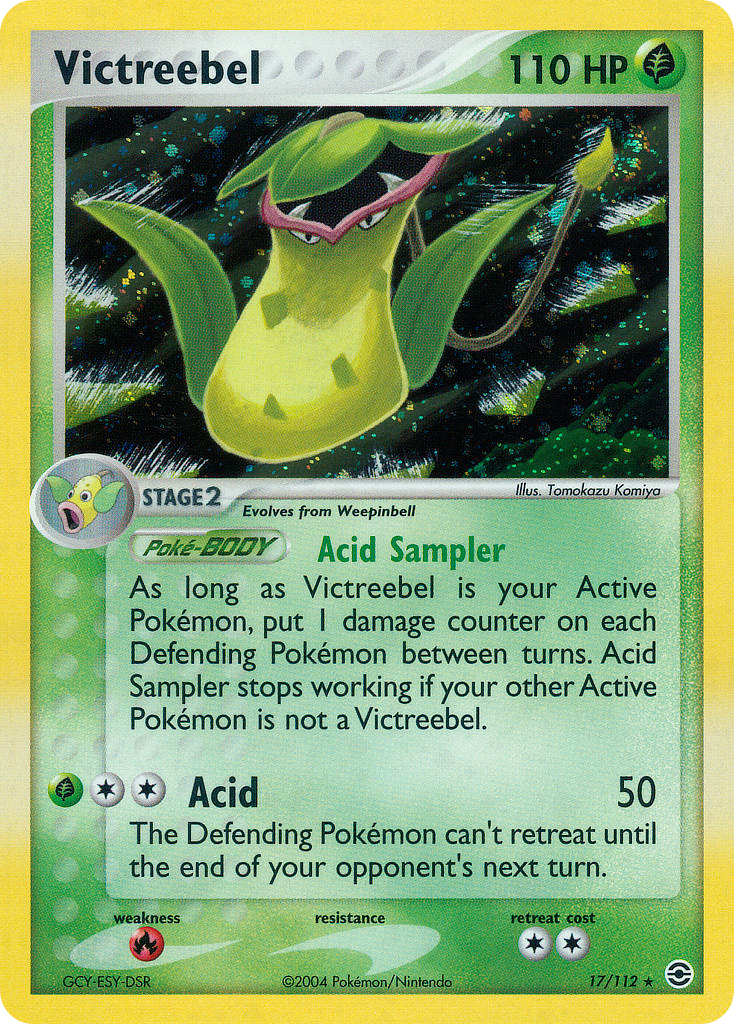 Victreebel — illustrated card