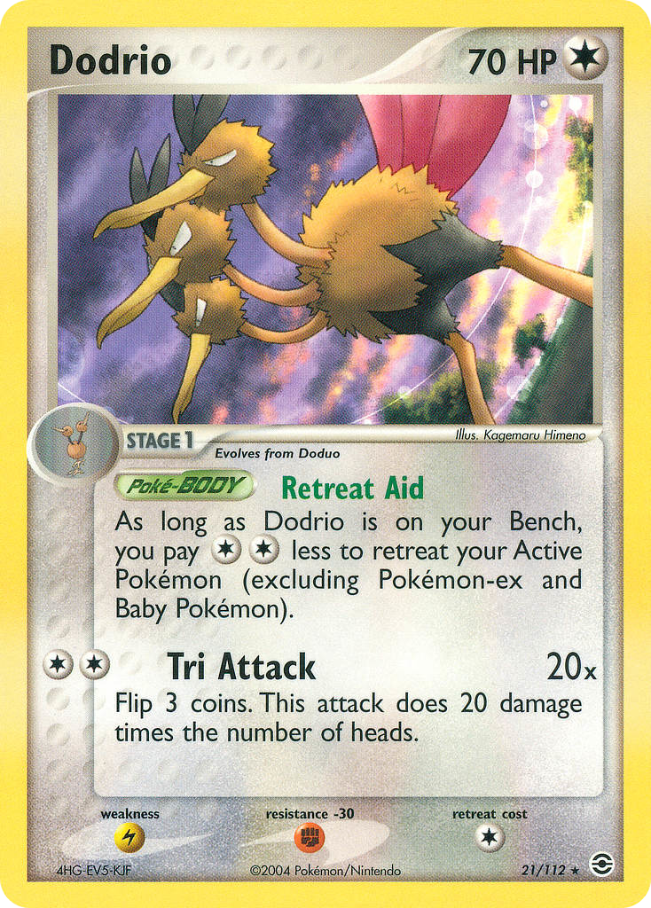 Dodrio — illustrated card