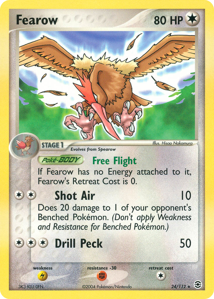 Fearow — illustrated card