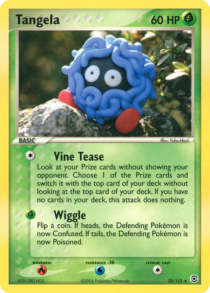 Tangela — illustrated card