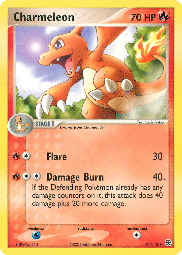 Charmeleon — illustrated card