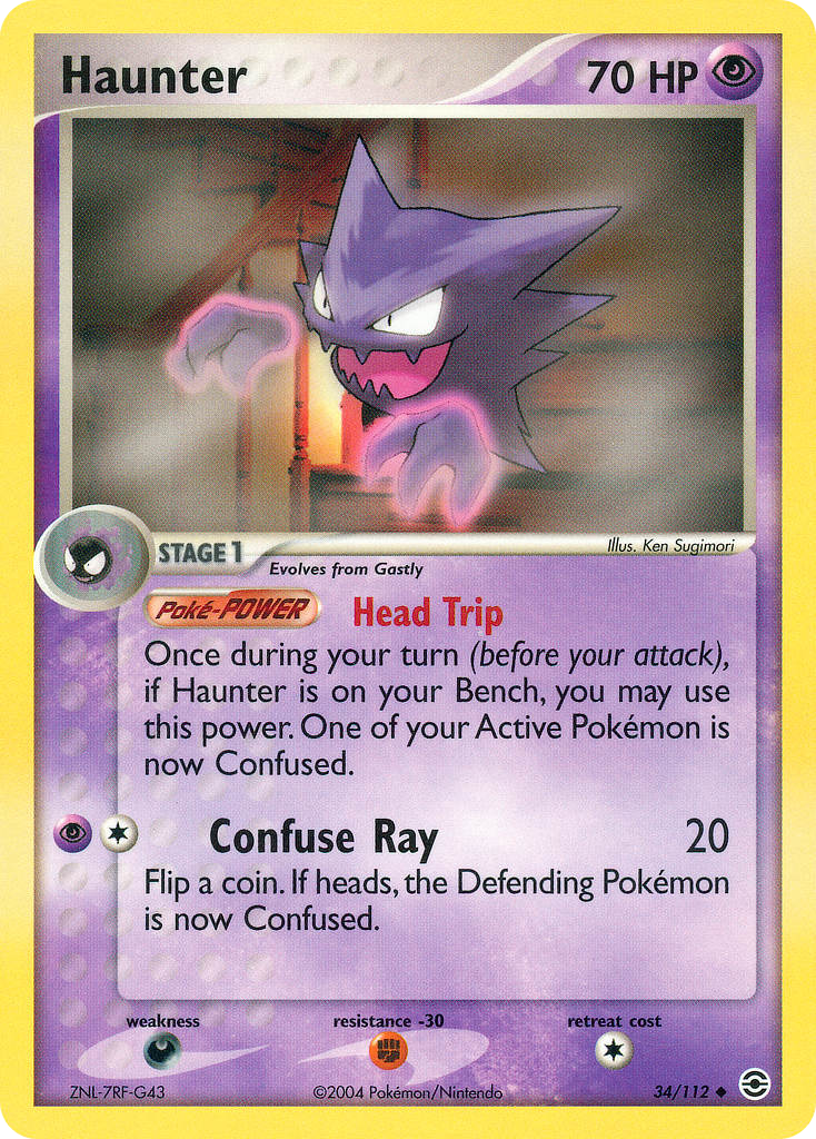 Haunter — illustrated card