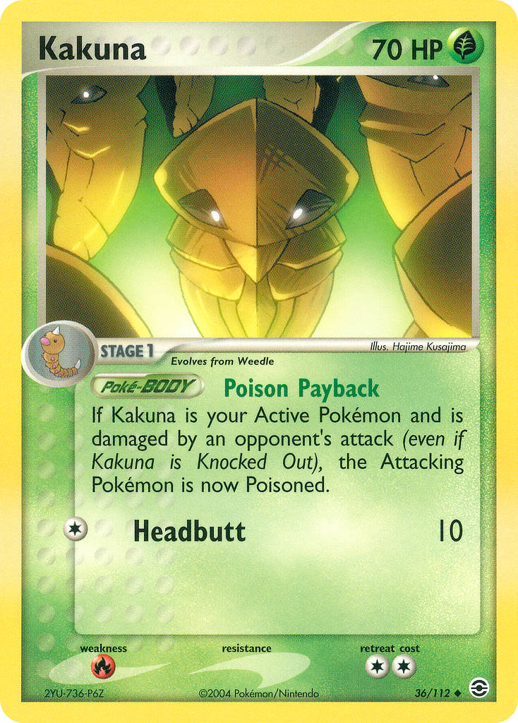 Kakuna — illustrated card