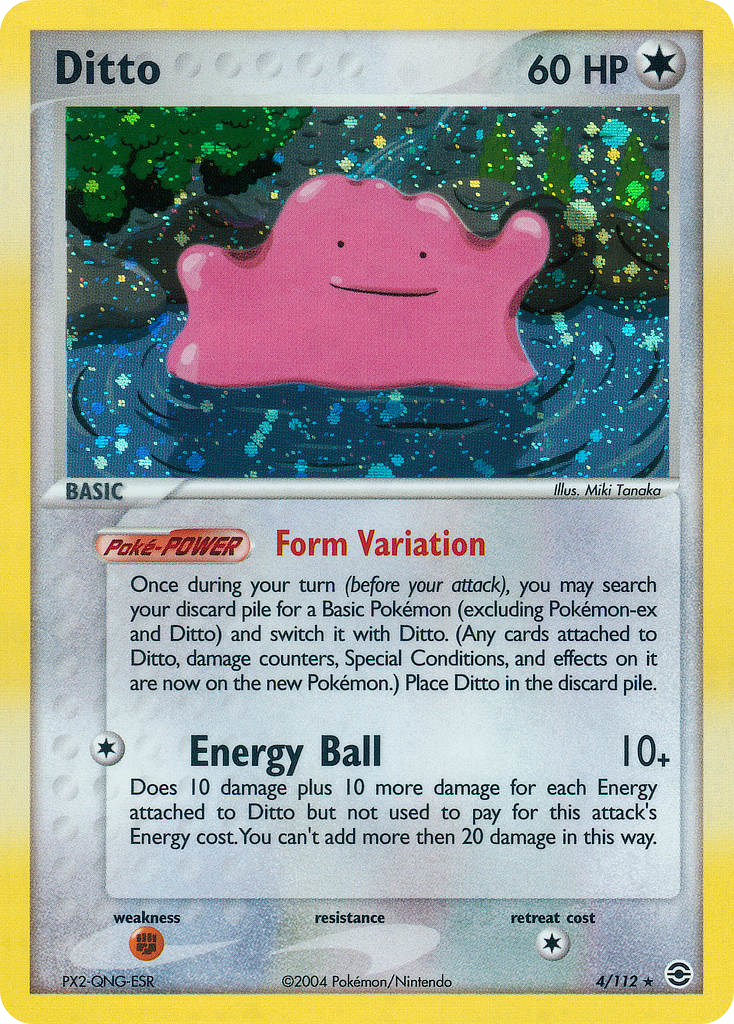 Ditto — illustrated card