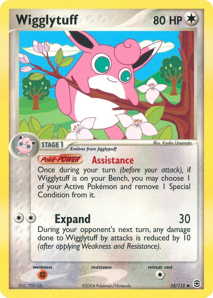 Wigglytuff — illustrated card