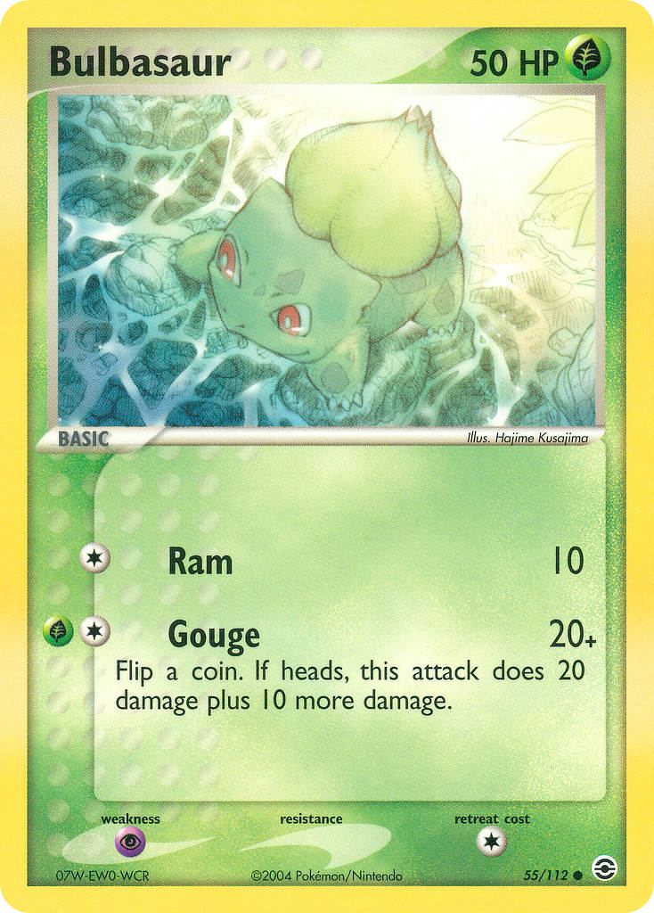 Bulbasaur — illustrated card