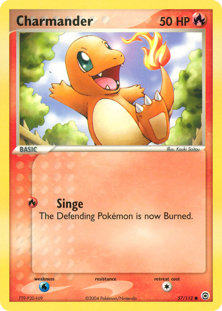 Charmander — illustrated card