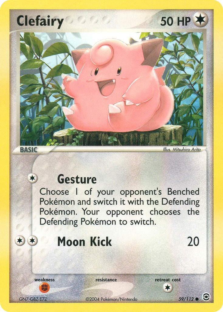 Clefairy — illustrated card
