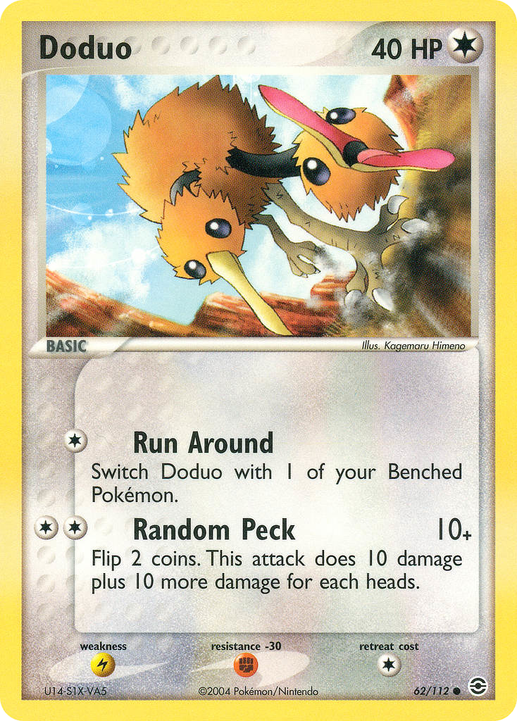 Doduo — illustrated card