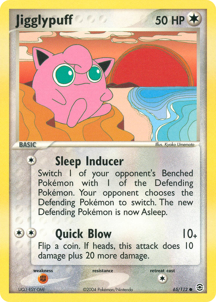 Jigglypuff — illustrated card
