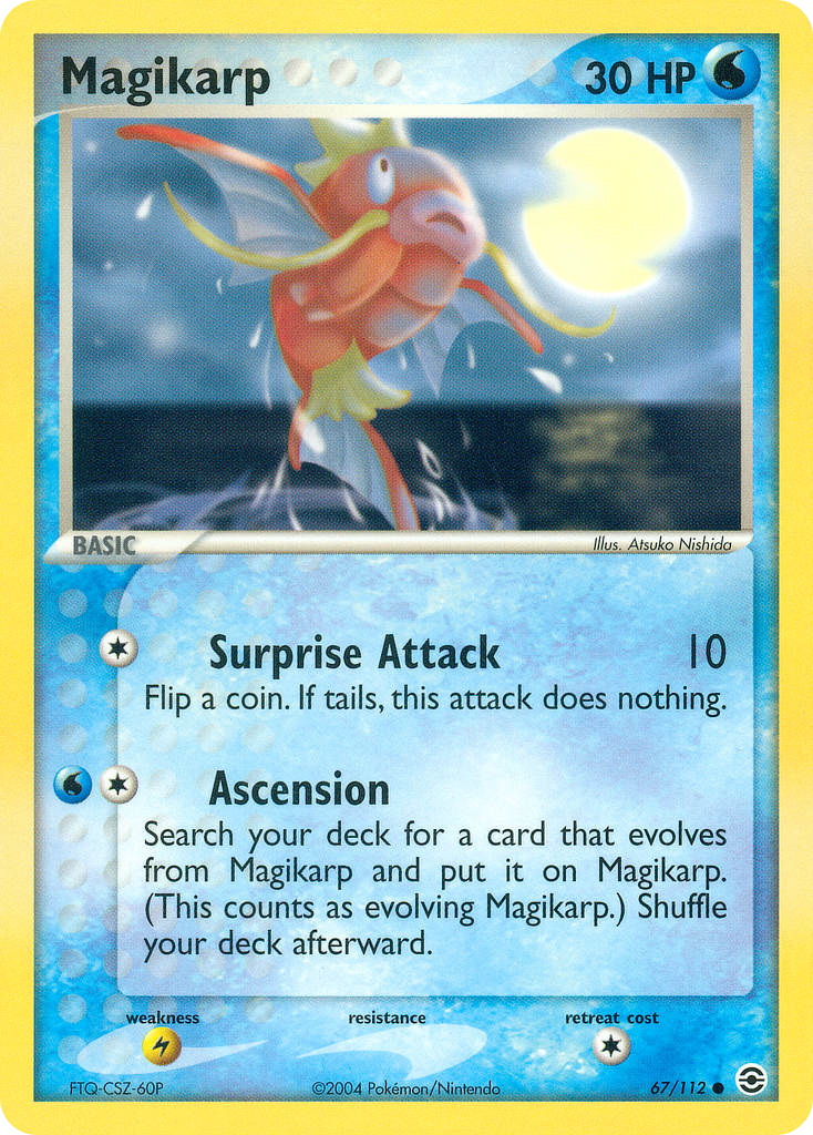 Magikarp — illustrated card