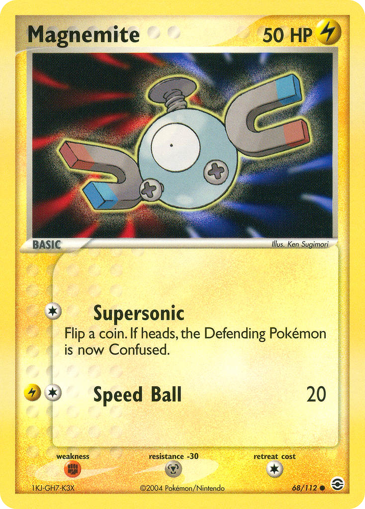 Magnemite — illustrated card