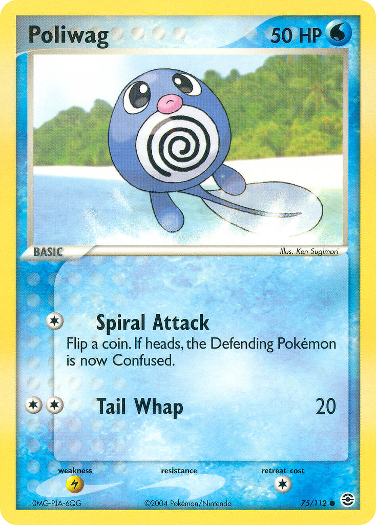Poliwag — illustrated card