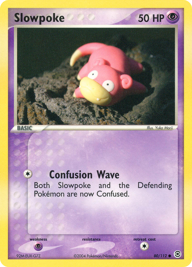 Slowpoke — illustrated card