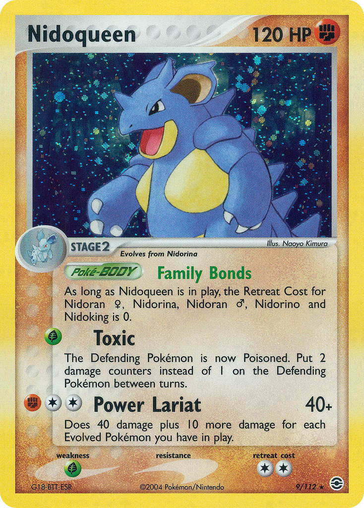 Nidoqueen — illustrated card