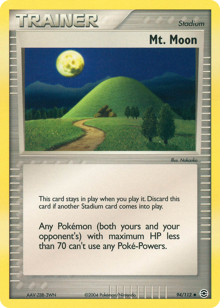 Mt. Moon — illustrated card