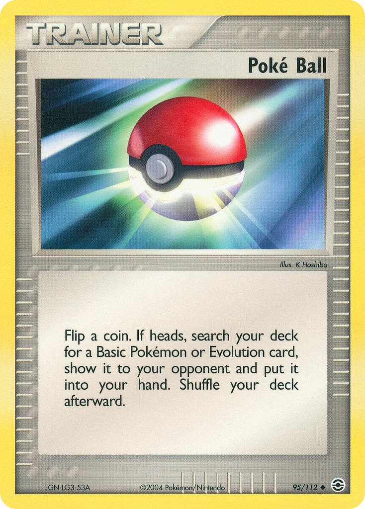 Poké Ball — illustrated card
