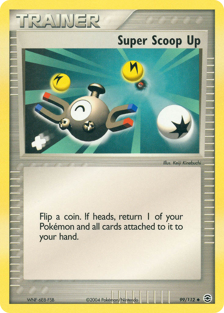 Super Scoop Up — illustrated card