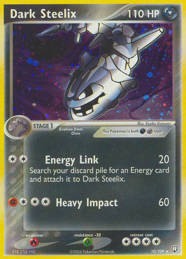 Dark Steelix — illustrated card