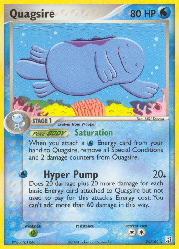 Quagsire — illustrated card
