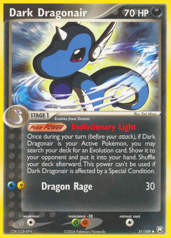 Dark Dragonair — illustrated card