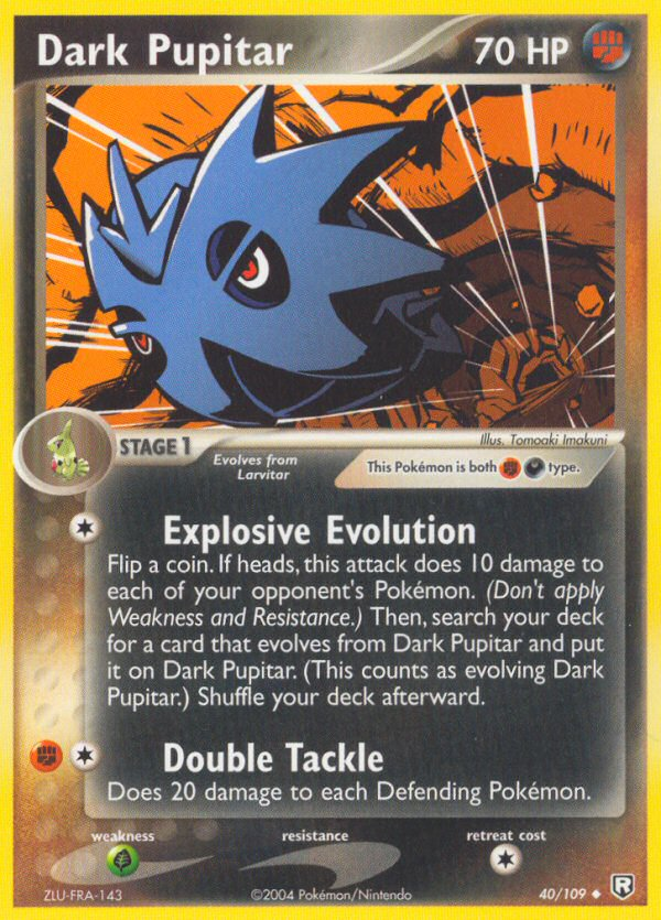 Dark Pupitar — illustrated card