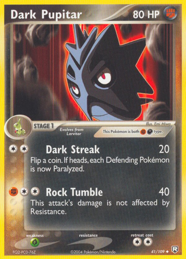 Dark Pupitar — illustrated card