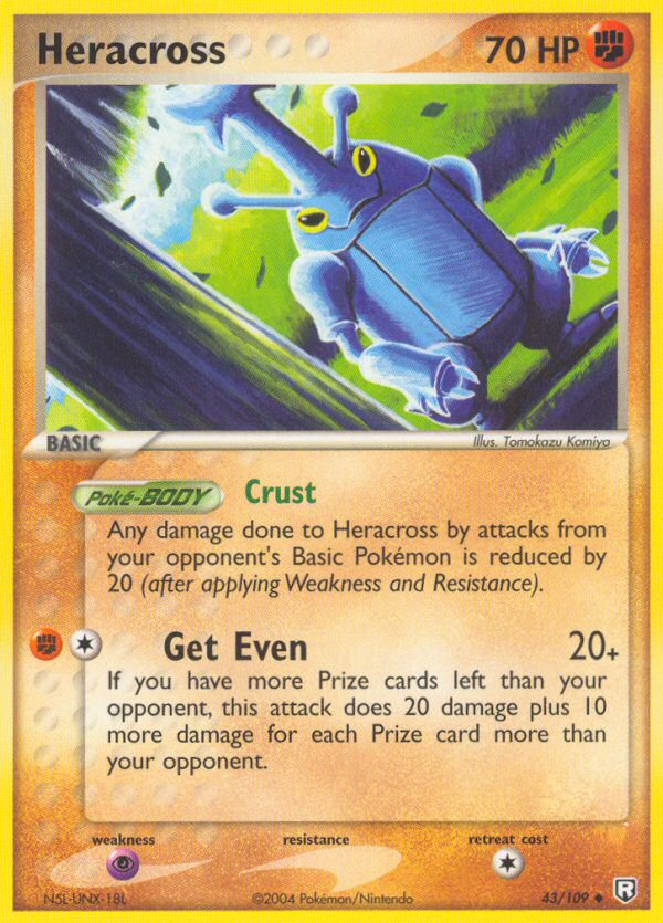 Heracross — illustrated card