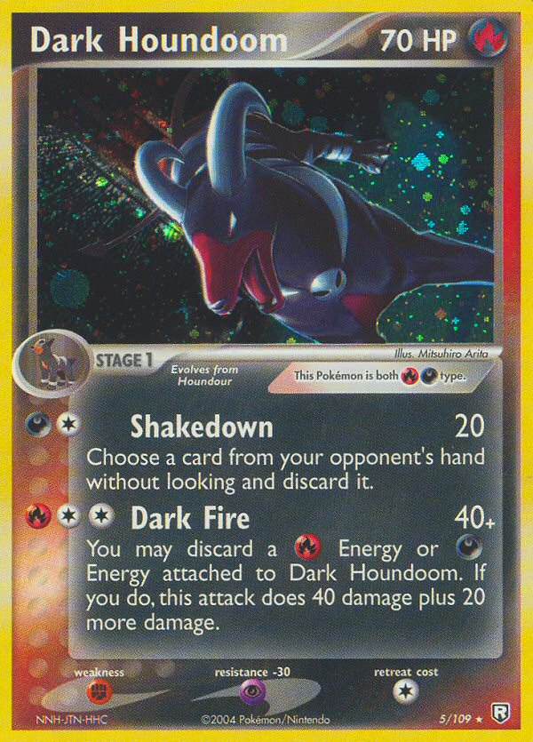 Dark Houndoom — illustrated card