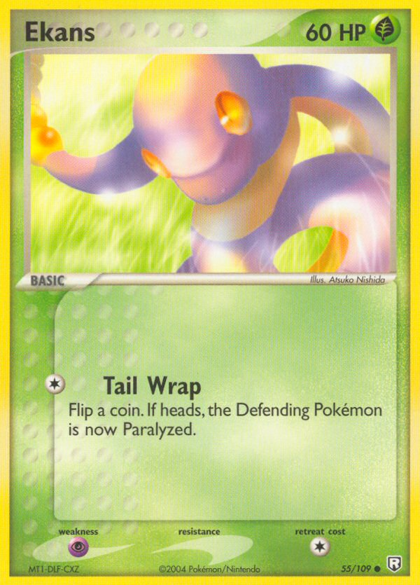 Ekans — illustrated card