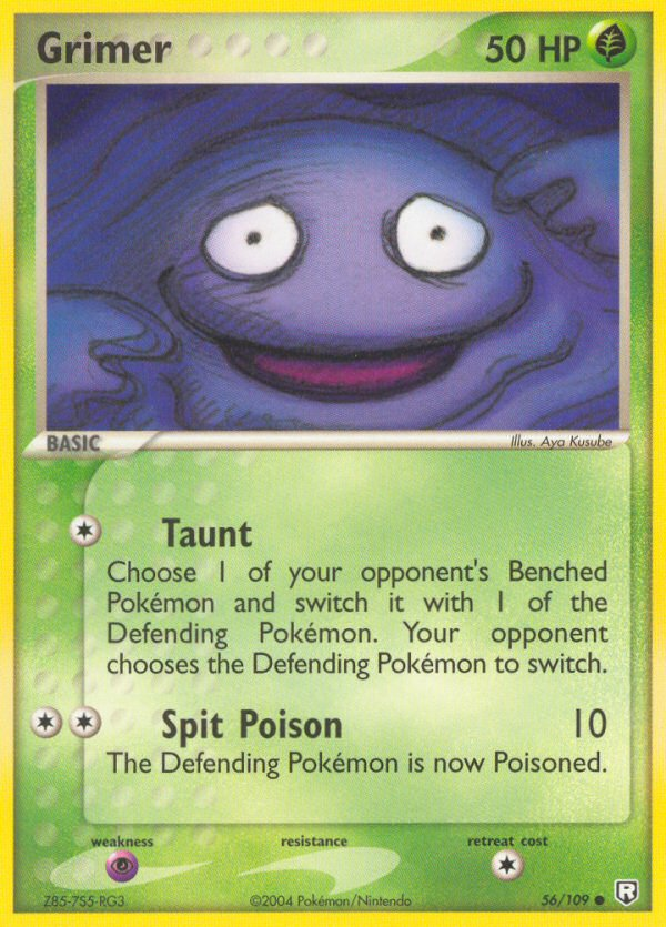 Grimer — illustrated card