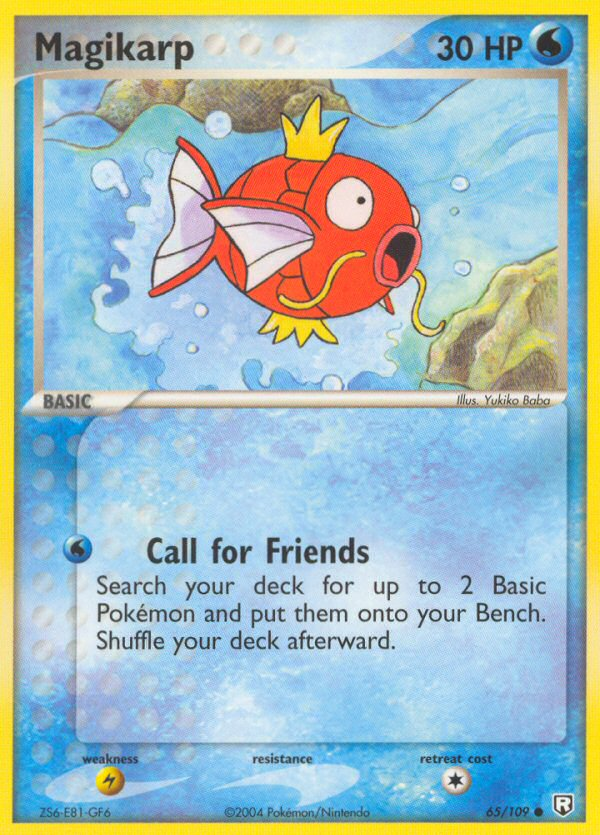 Magikarp — illustrated card