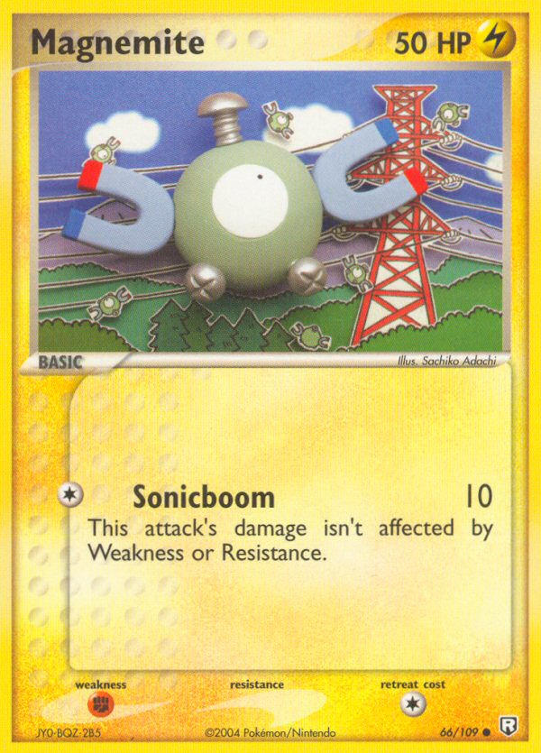 Magnemite — illustrated card