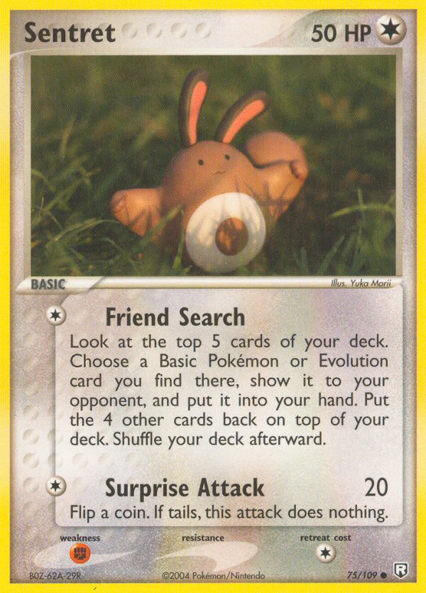 Sentret — illustrated card