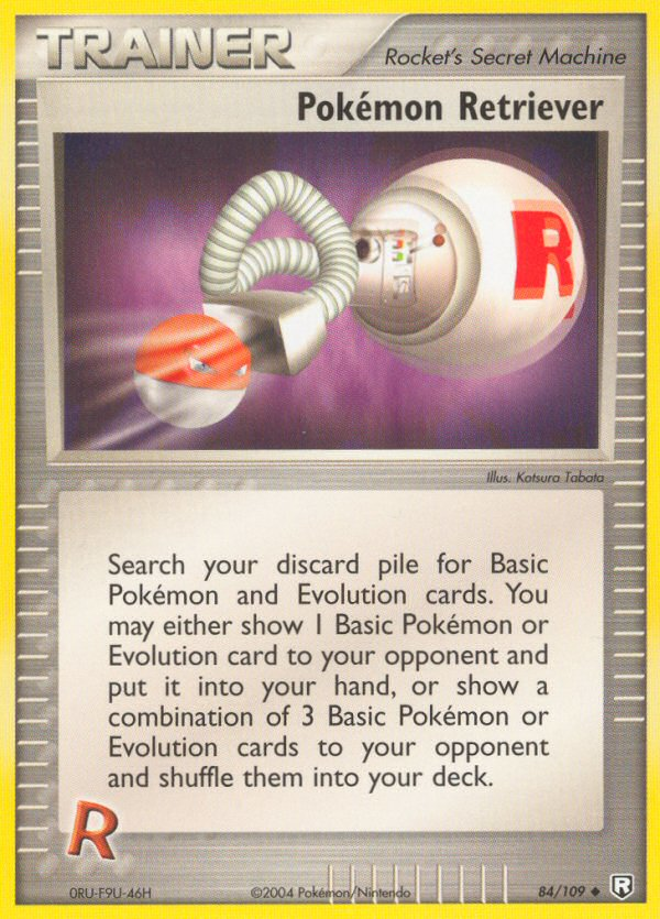 Pokémon Retriever — illustrated card