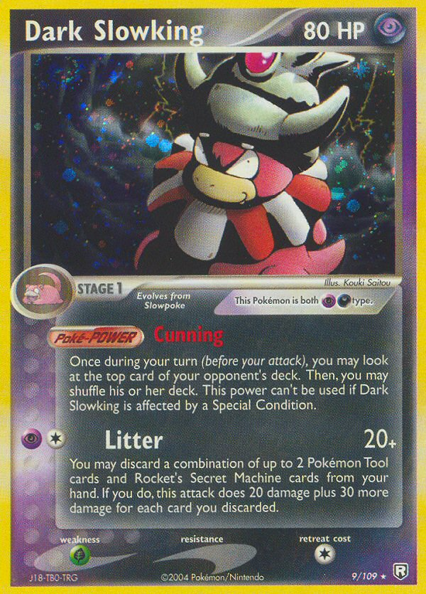Dark Slowking — illustrated card
