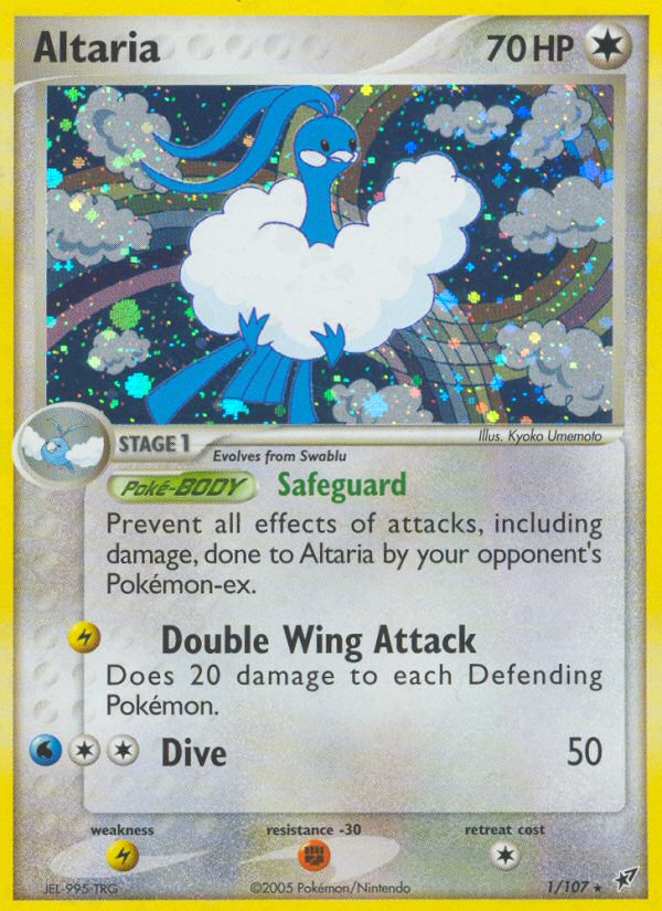 Altaria — illustrated card
