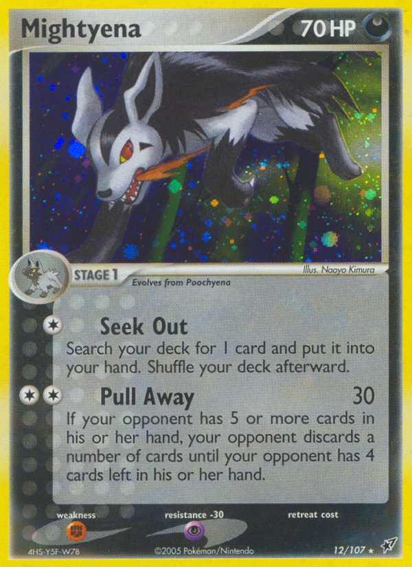 Mightyena — illustrated card