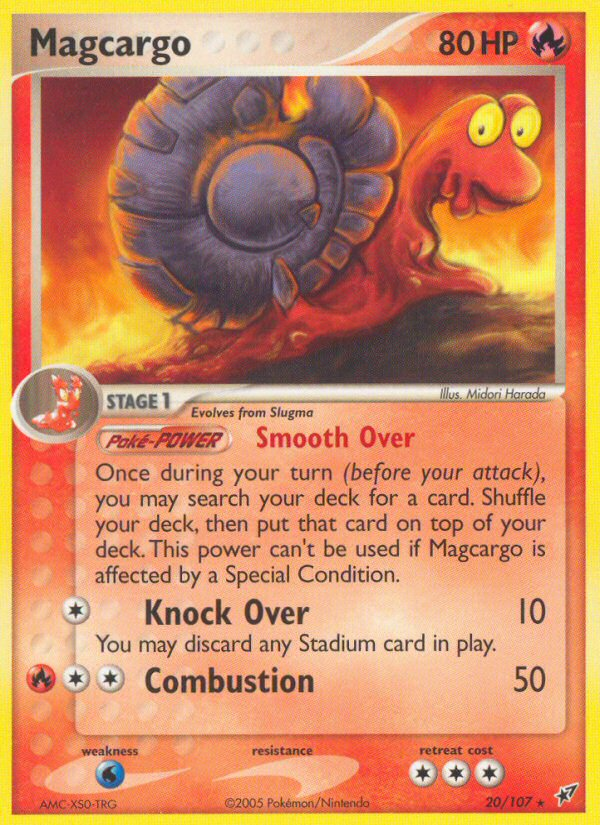 Magcargo — illustrated card