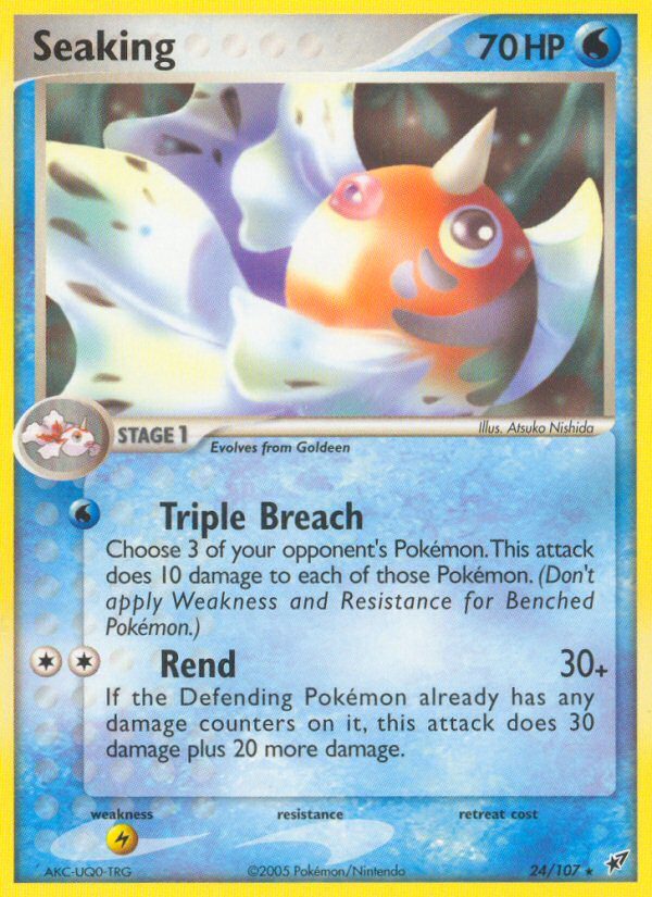 Seaking — illustrated card