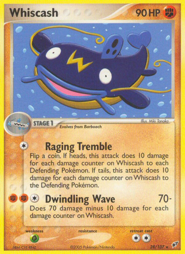 Whiscash — illustrated card