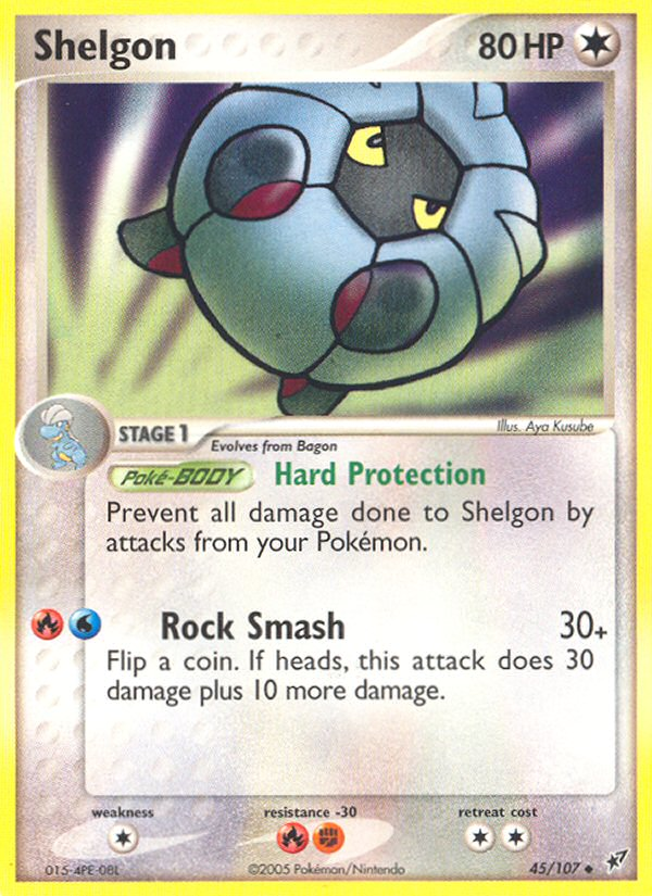 Shelgon — illustrated card