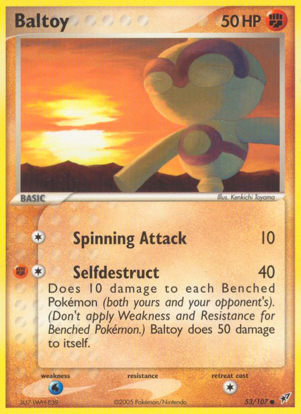 Baltoy — illustrated card