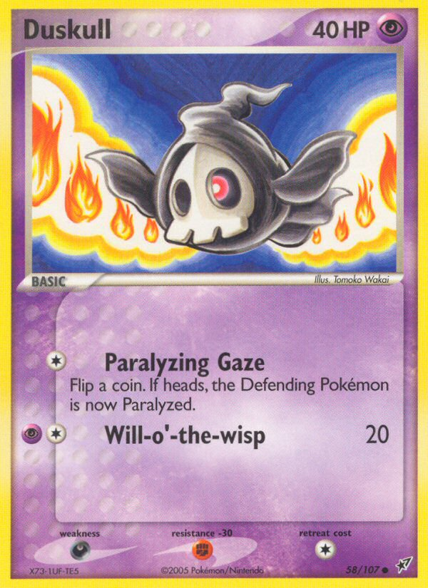 Duskull — illustrated card