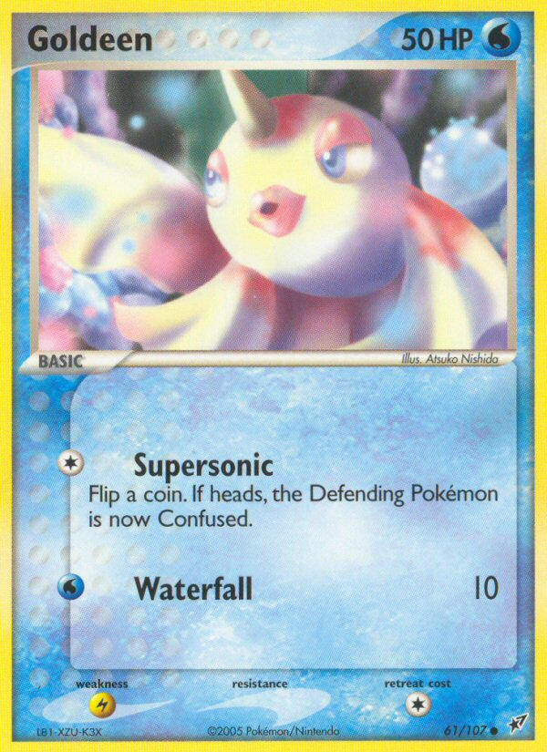 Goldeen — illustrated card