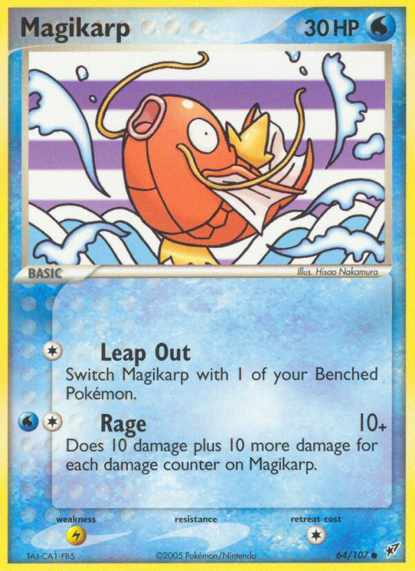 Magikarp — illustrated card